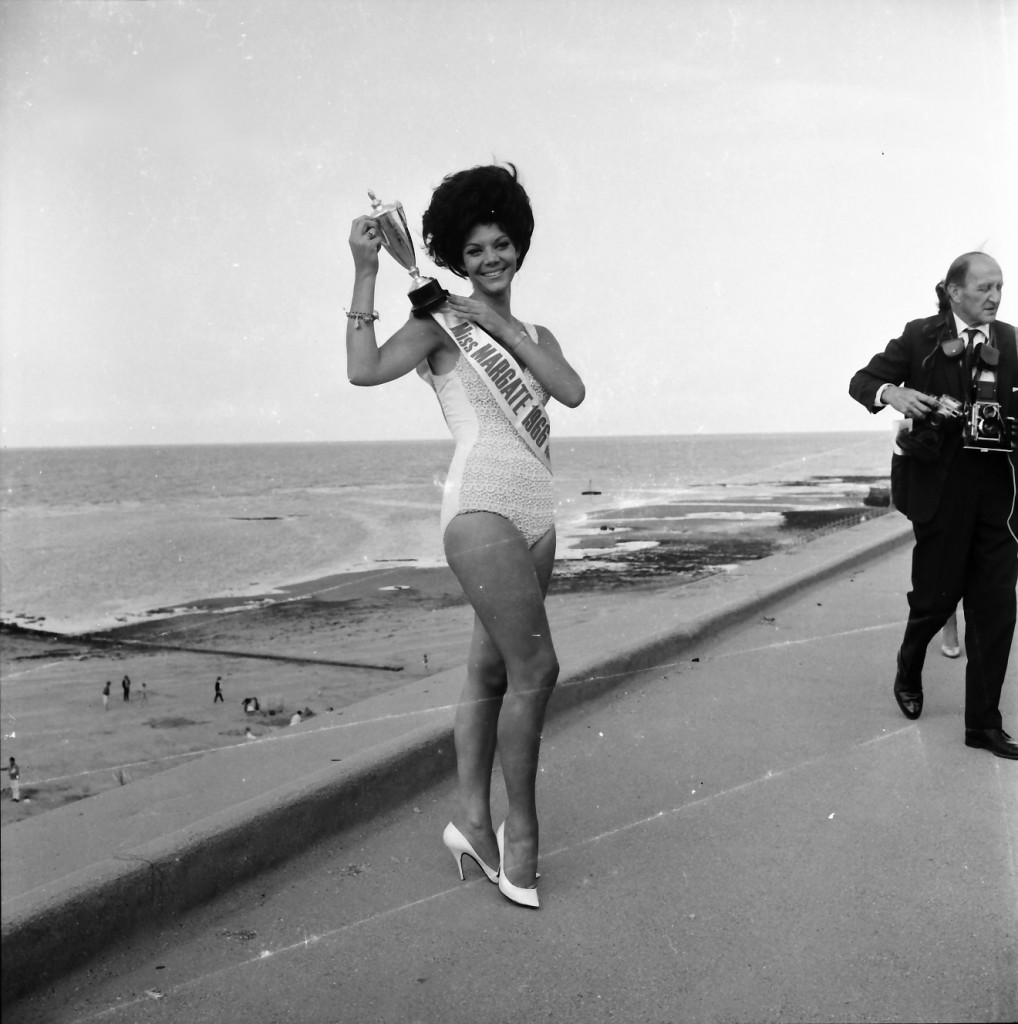 Miss Margate and photographer